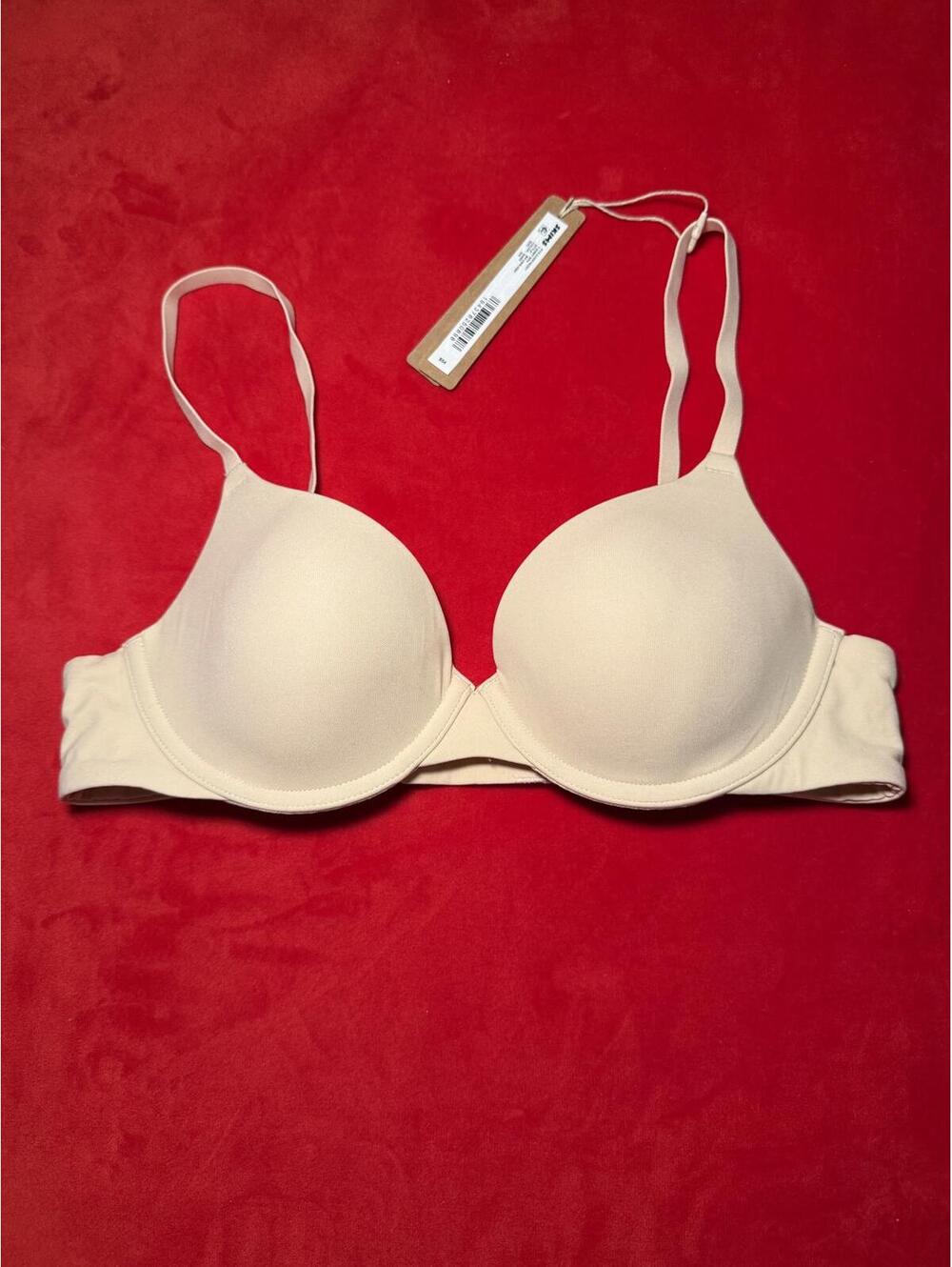 Skims Fits Everybody TShirt Bra Color Sand Size 34A